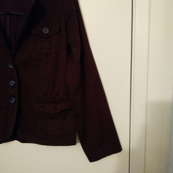 Brown. Ambalance Apparel Jacket - Picture 3 of 4